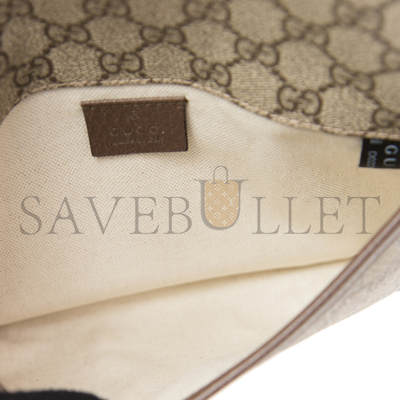 GUCCI GG SUPREME BELT BAG 493930 (24*17*3.5cm)